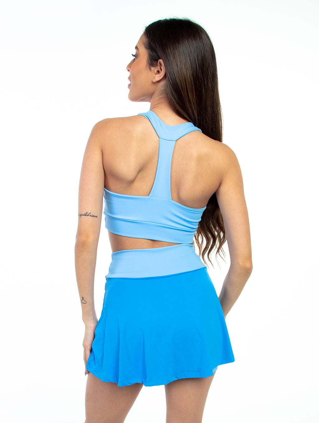 Top Beach Fitness Feminino - Compressão UV 50+