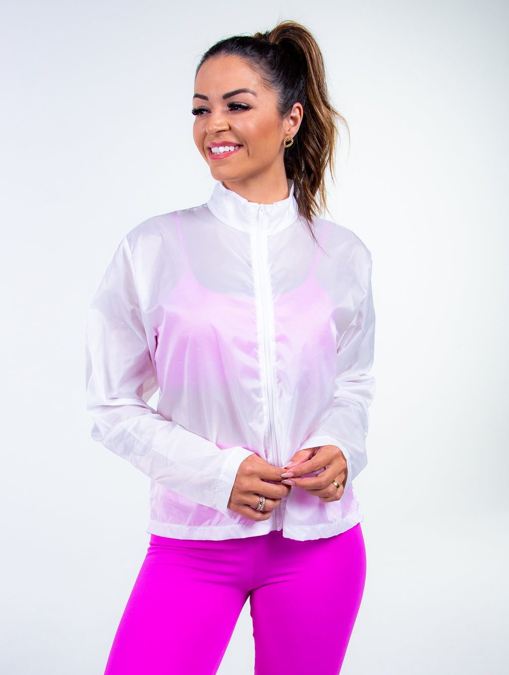 Jaqueta Corta Vento Fitness