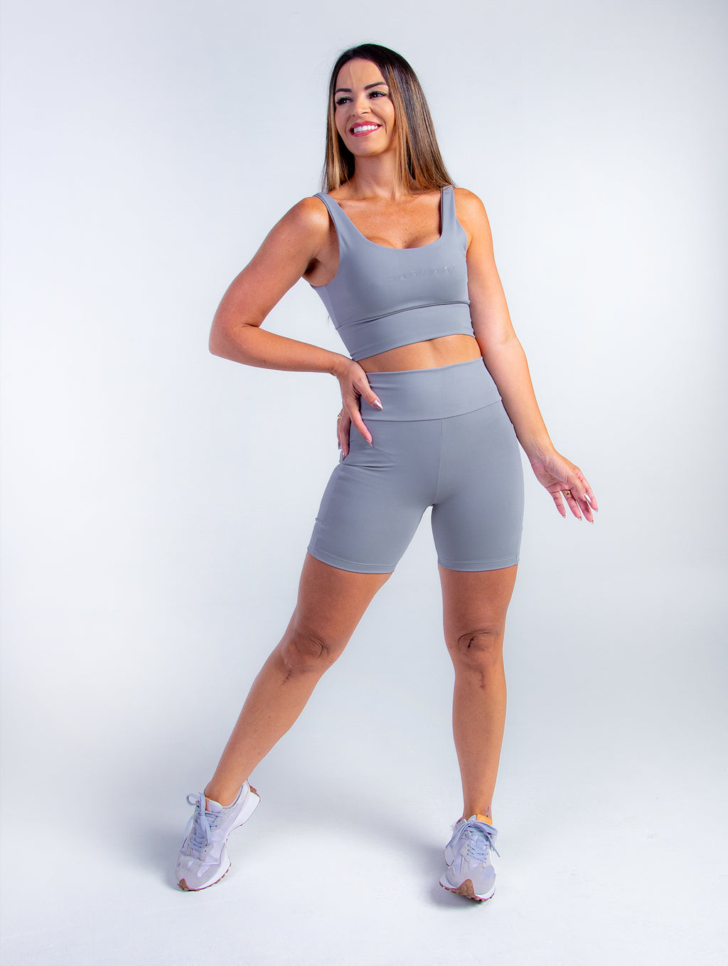 Bermuda Soft Fitness Feminina - UV 50+