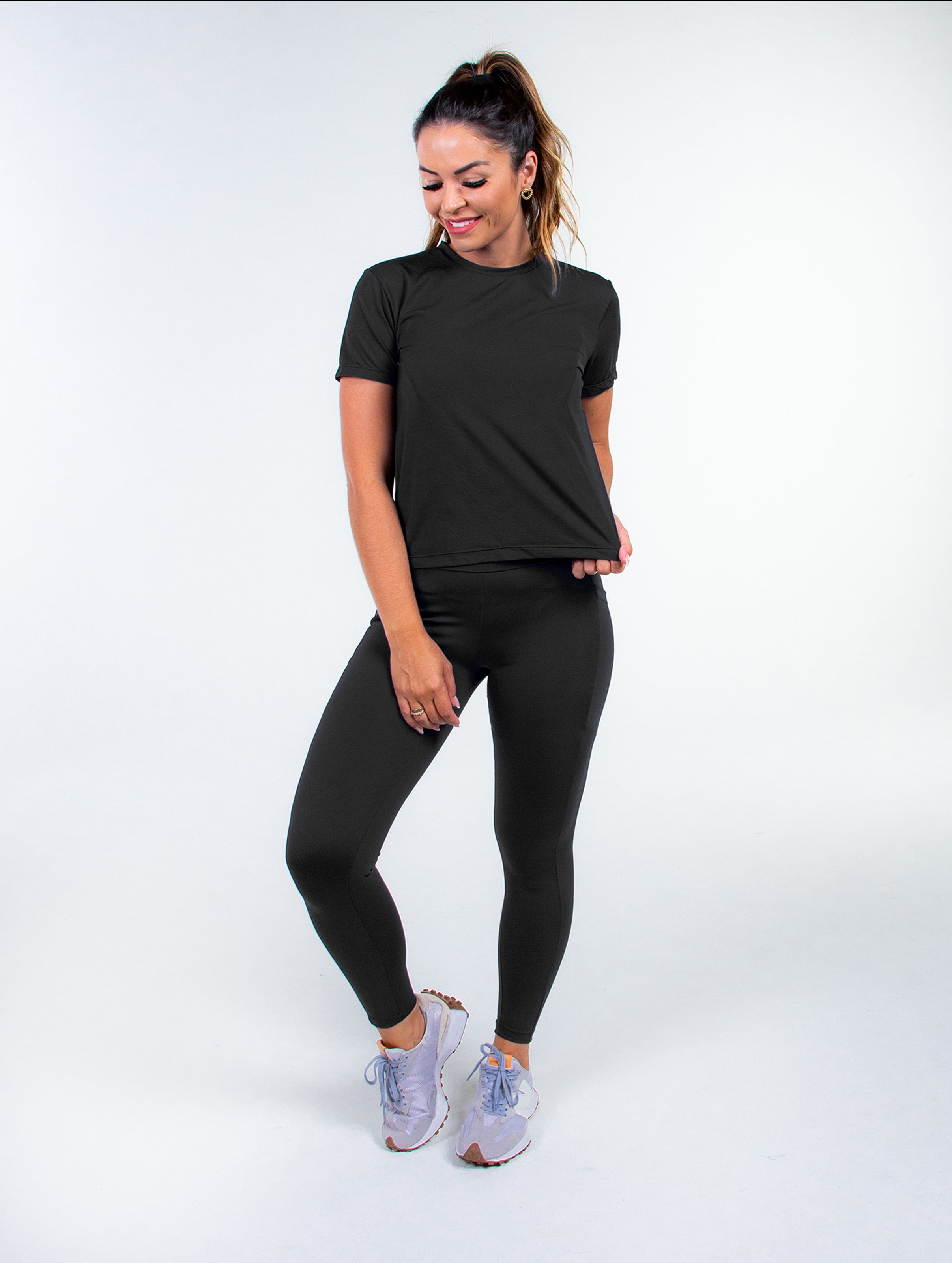 Camiseta Soft Plus Fitness Feminina - UV 50+