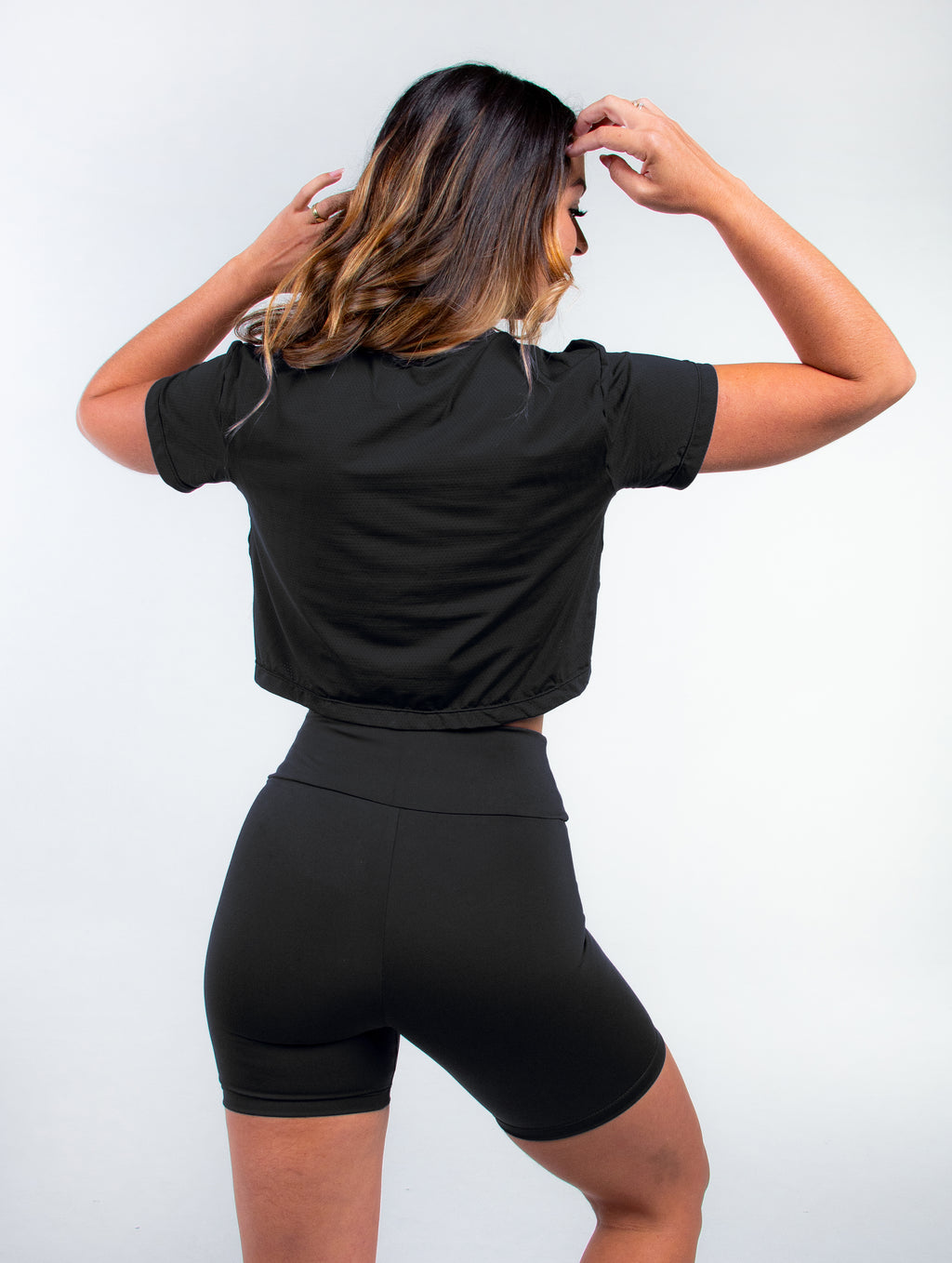 Cropped Fitness Feminino Linha Basic - UV 50+