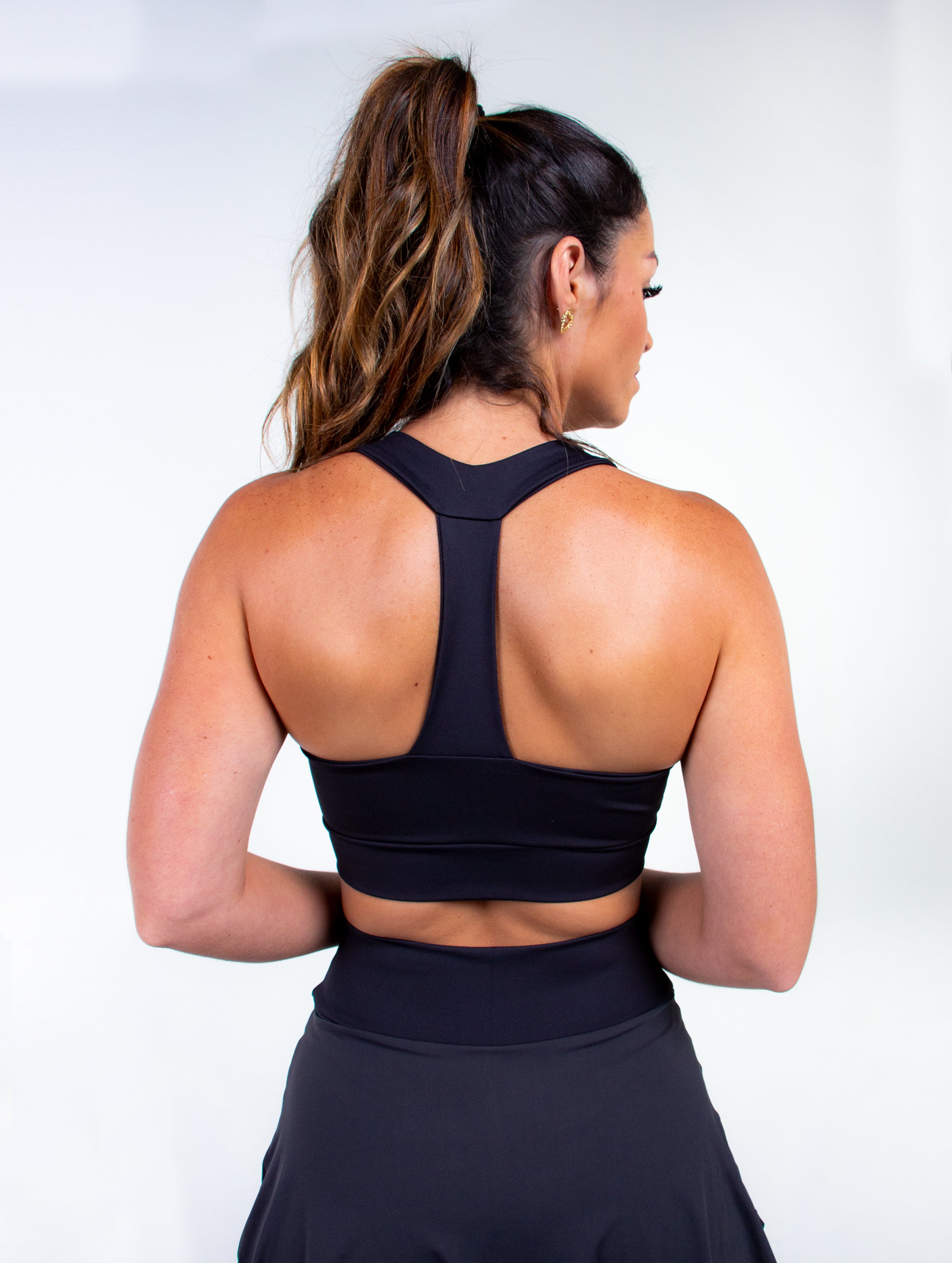 Top Beach Fitness Feminino - Compressão UV 50+