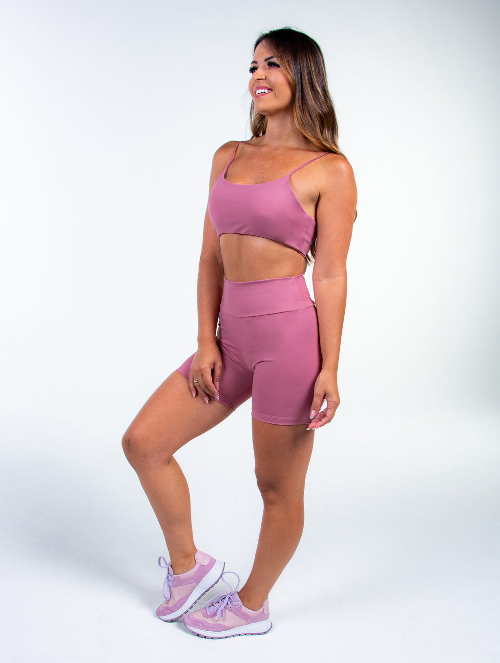 Bermuda Fitness Feminina Linha Basic - UV 50+ Compressão