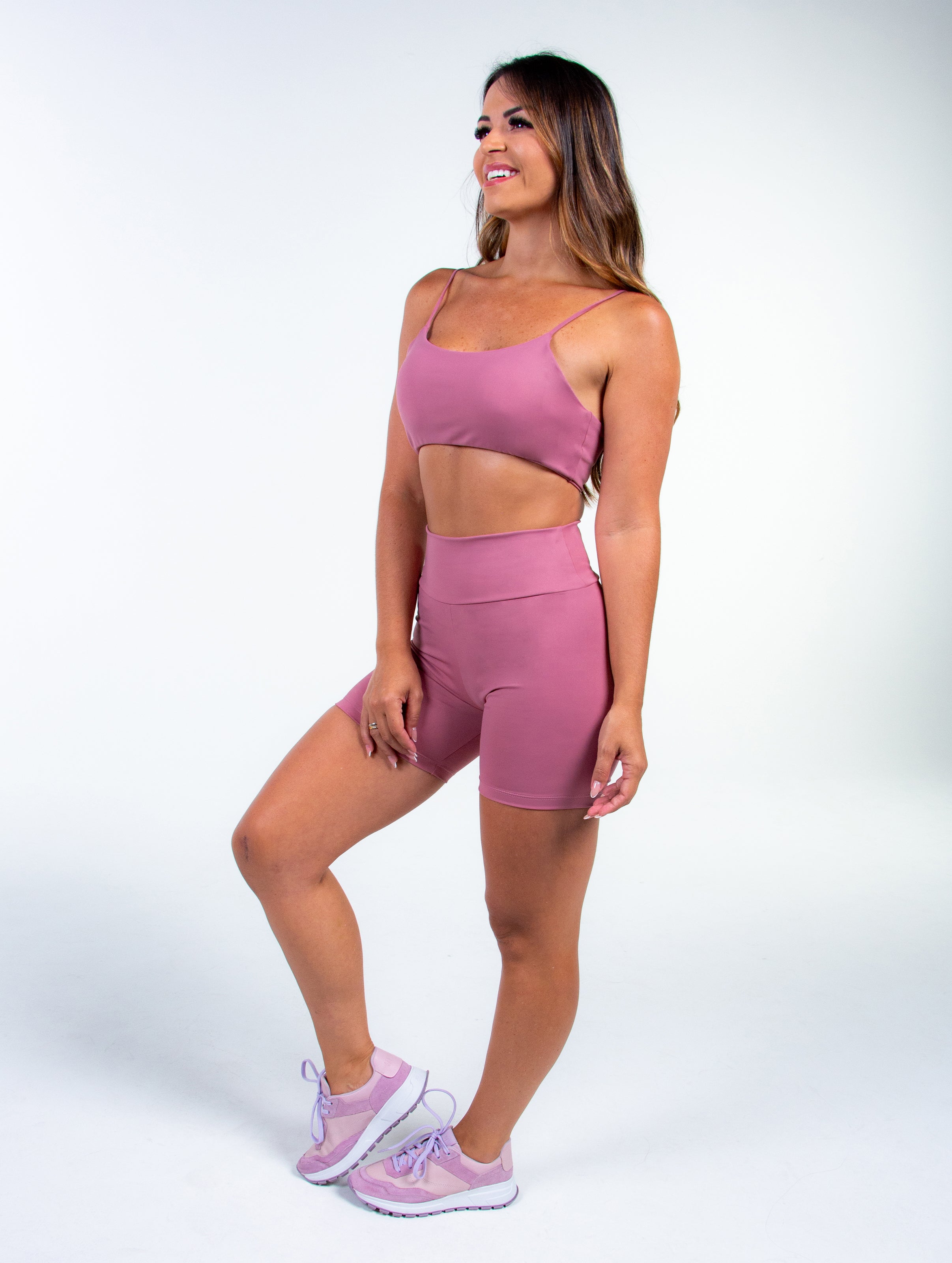 Bermuda Fitness Feminina Linha Basic - UV 50+ Compressão