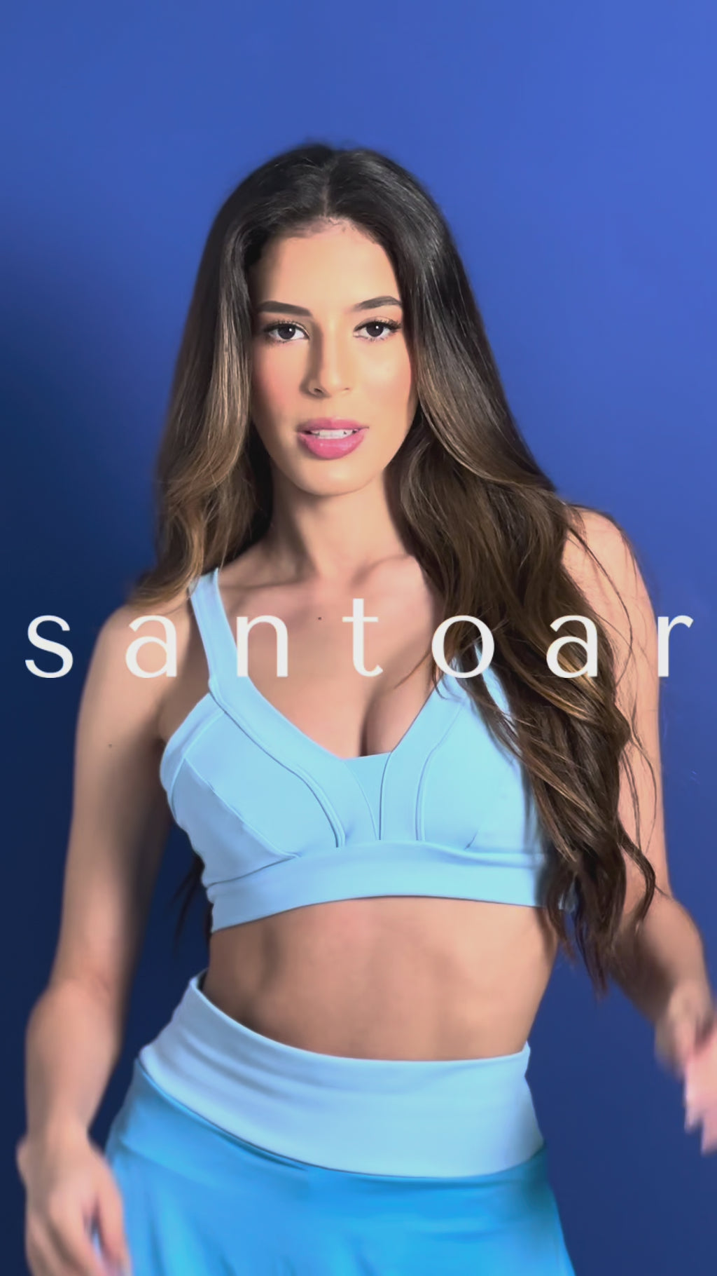 Shorts Saia Beach Fitness Feminino - UV 50+ Dupla Frontura